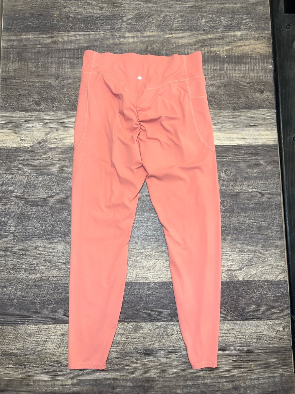 Halara High Rise Leggings Dusty Rose Pink Workout Yoga Pants Size Large